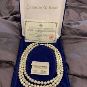 Camrose & Kross pearl necklace